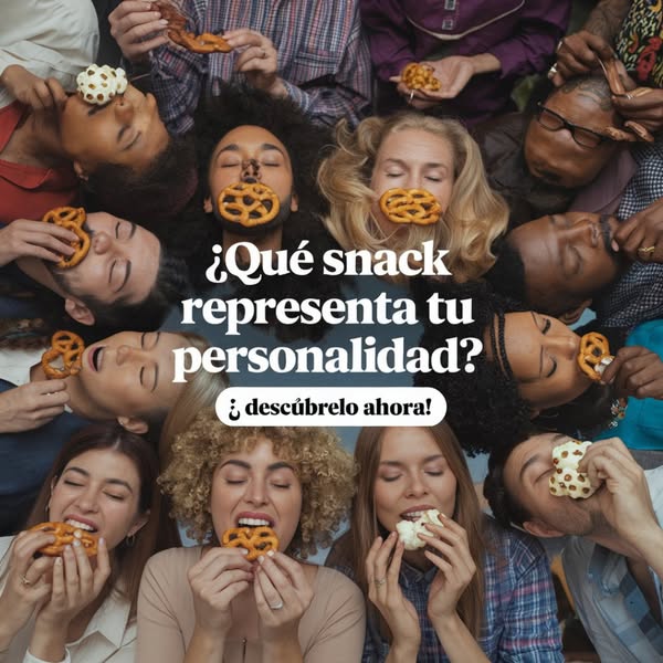 🥨 ¿Eres Dulce, Salado o Picante? ¡Descúbrelo! 🍿